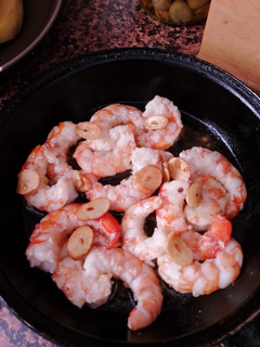 Una foto de Gambas al Ajillo