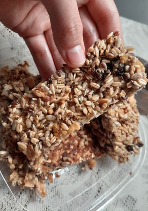 Una foto de Barritas de granola riquísimas