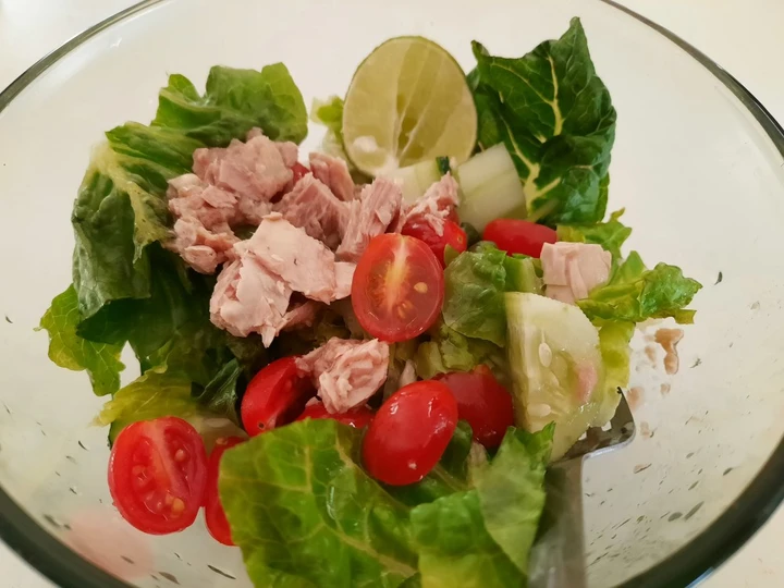 Cara Simple Membikin Resep  Tuna salad simple yang Bikin Ngiler, Bikin Ketagihan