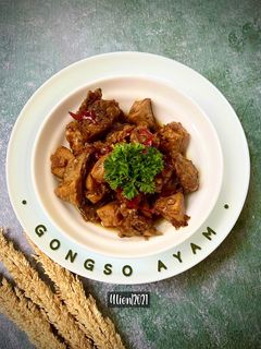 Foto resep Gongso ayam khas semarang