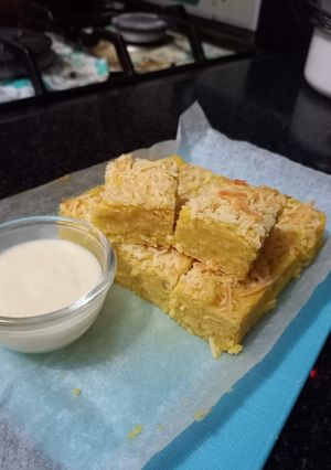 Foto resep Getuk Ubi Saus Keju