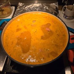 A picture of Ham & bean soup.
