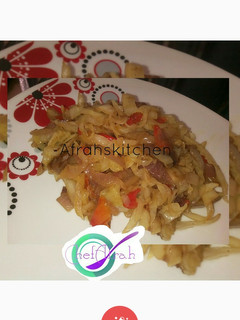 A picture of Cabbage sauce.