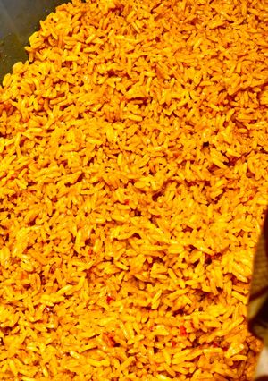 Party jollof rice ainihin hoton girkin