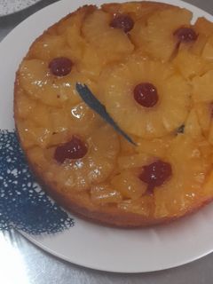 Una foto de Torta de Piña Invertida