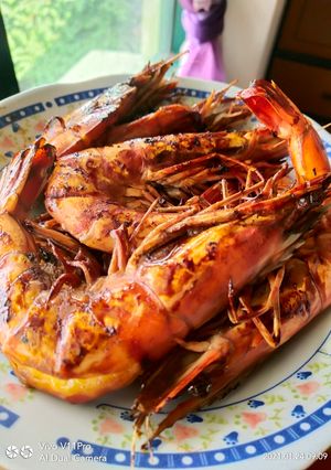Foto resep Udang Bakar Madu