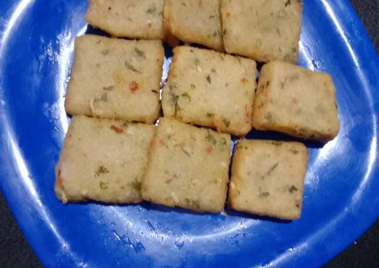 Recipe of Homemade Sooji masala bites