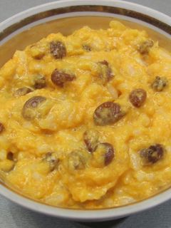 Фото Тыквенная каша с рисом и изюмом.