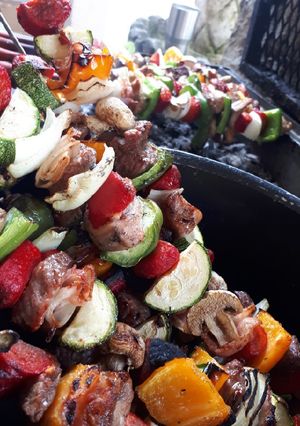 Una foto de Brochetas al carbón 🍢