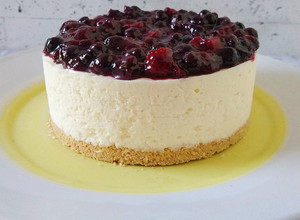 Una foto de Mini cheesecake de frutos rojos