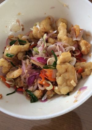 Foto resep Ayam krispy sambal matah