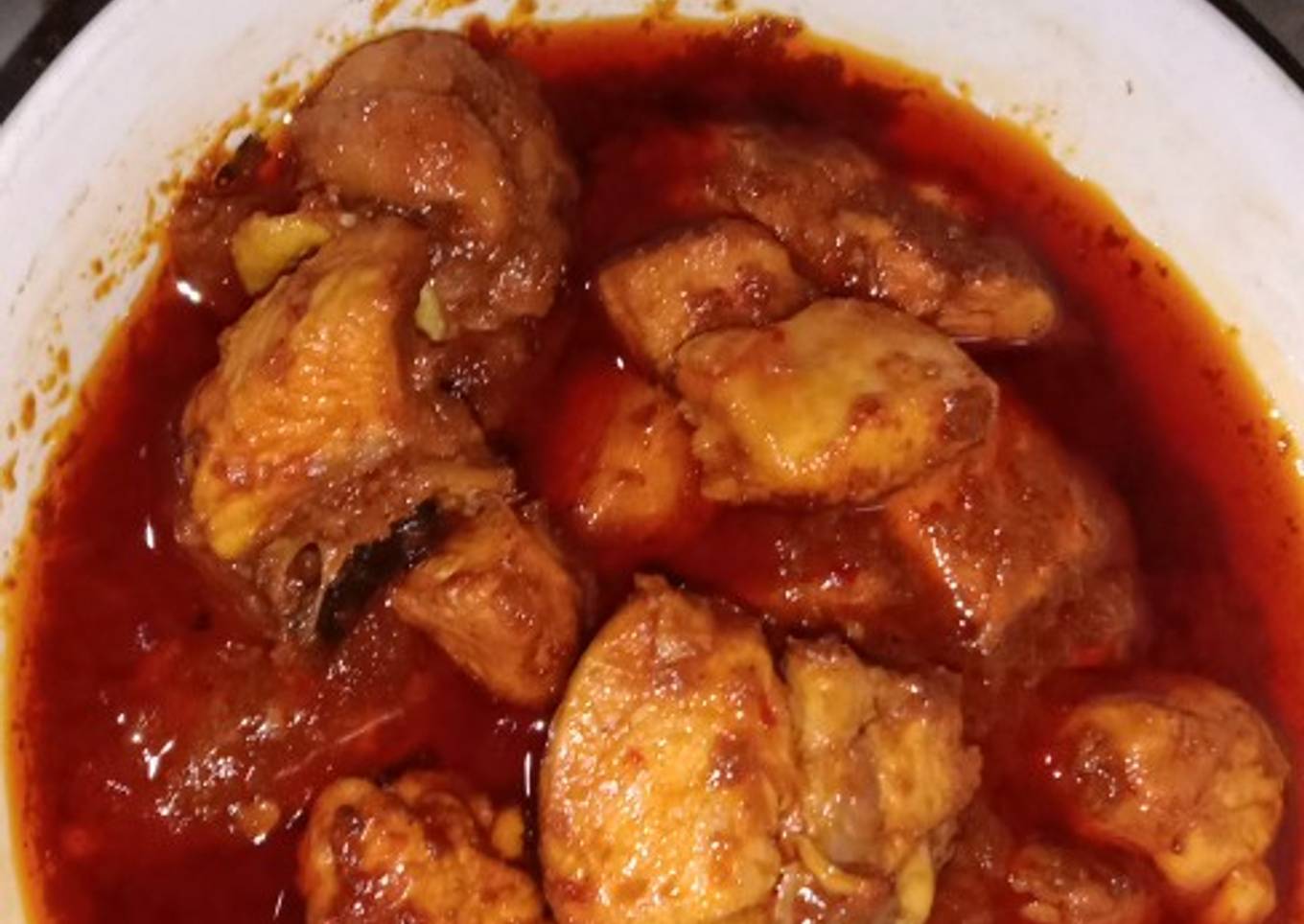 Rica rica ayam sederhana