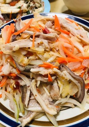 Hình của món Gỏi dạ trường (gỏi dạ dày).