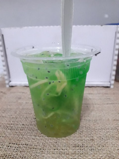 Foto resep Es Melon Serut Selasih