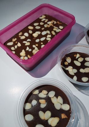 Foto resep Resep puding brownies