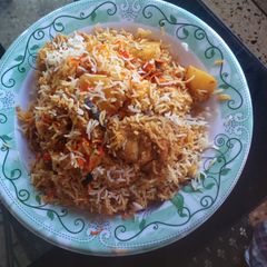 A picture of Spicey sindhi biryani.