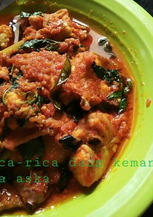 Foto resep Ayam rica-rica daun kemangi