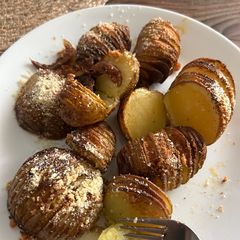 A picture of Favourite air fryer potatoes 🥔 😋.
