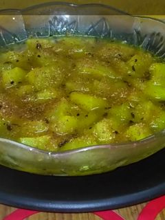 কাঁচা আমের চাটনি রেসিপির প্রধান ছবি