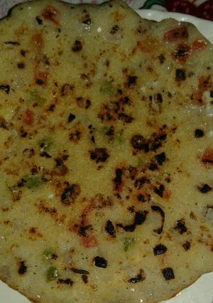 A picture of Uttapam.