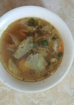 Foto resep Resep Mamah : Sayur SOP kaldu ayam istimewah