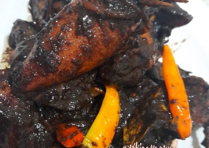 Resep Cumi Hitam Madura