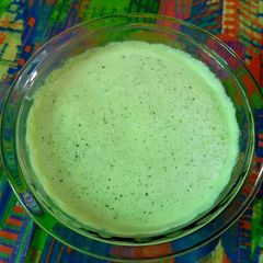 A picture of Green raita.
