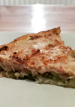 Une photo de Tarte poireaux jambon de ma grand mère