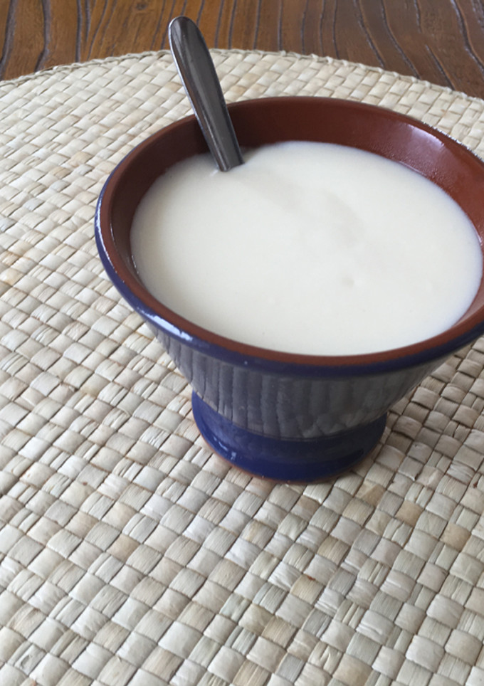 Una foto de Salsa de queso manchego