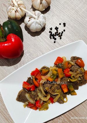 Foto resep Daging sapi lada hitam week20