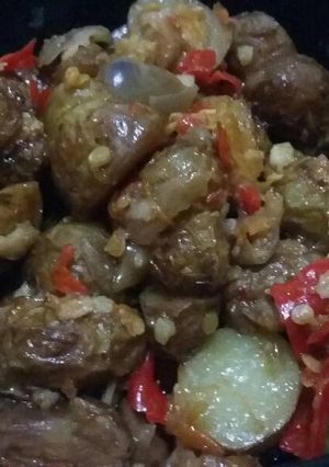 Foto resep Balado Kentang Kuah