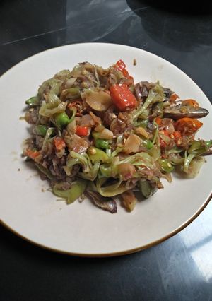 Foto resep Kembang turi ikan asin. Endes Gila