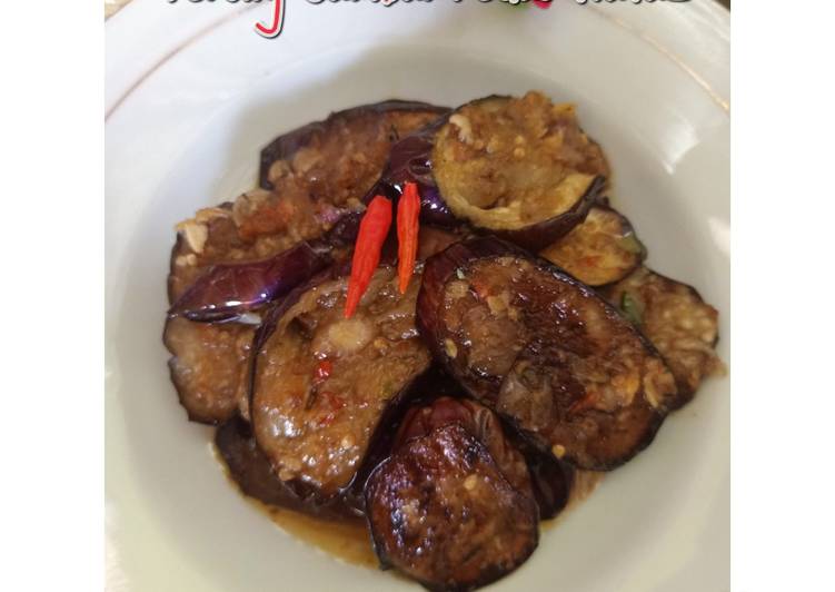 Cara Gampang meracik Terong Sambal Pedas🌶️ yang praktis