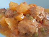 Albóndigas a la jardinera
