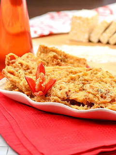 Foto resep Resep Tempe Kriuk Rempah Kelapa