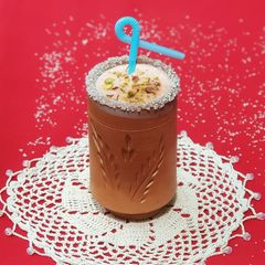 A picture of Desi lassi.