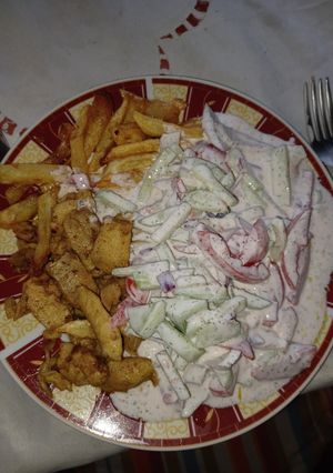 Házilag készített girosz recept fotója