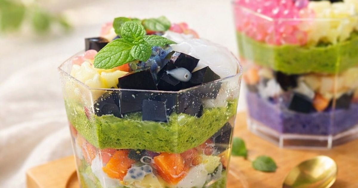 Es Campur Dessert Box(tanpa tepung terigu)