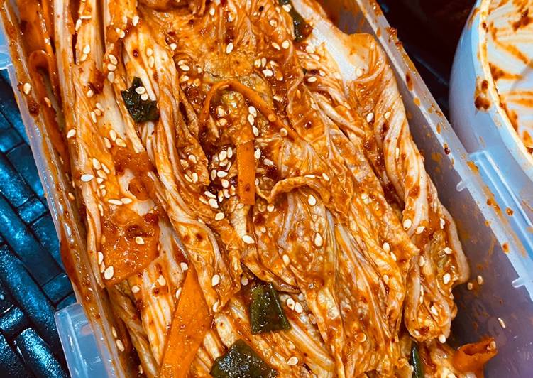 Bumbu Kimchi Sawi anti gagal | Cara Bikin Kimchi Sawi anti gagal Yang Enak Dan Lezat