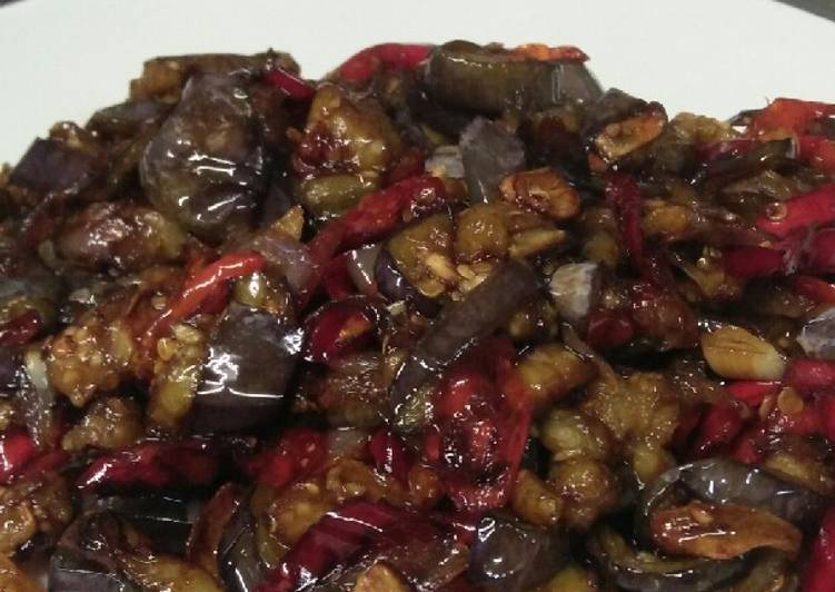 Oseng terong pedas manis