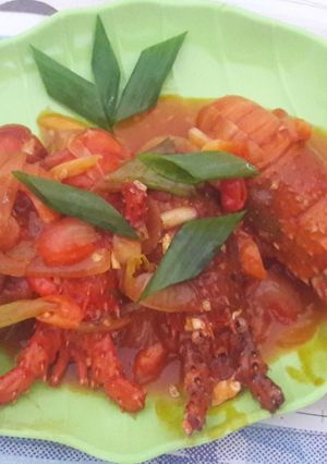 Foto resep Lobster asam manis pedas
