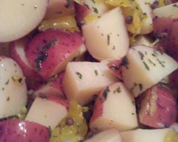 Fresh, Serving Recipe Italian potato salad Most Delicious