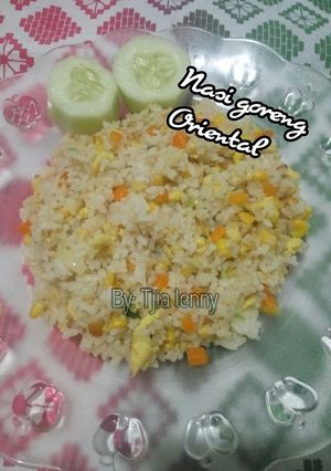 Foto resep Nasi goreng oriental