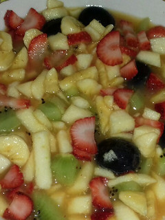 Una foto de Ensalada de fruta