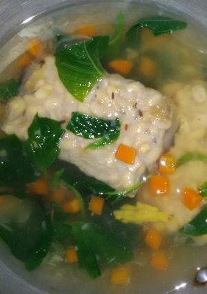 Foto resep Sayur bayam tempe