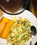 Cơm keto giảm cân🥗+ nước đậu đen và gạo lứt rang