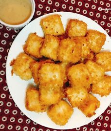 đậu hũ non chiên xù