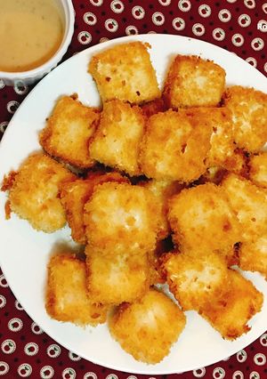 Hình của món Đậu Hủ Non Chiên Xù.