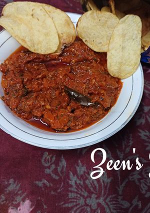 A picture of Easy Tomato Chutney or Dip.