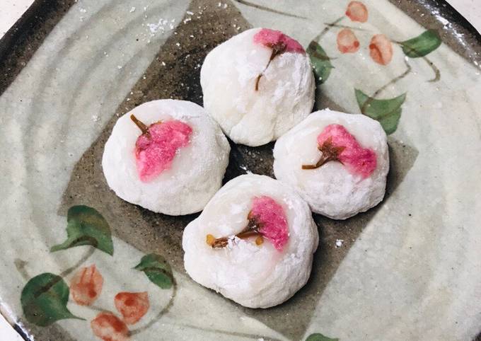 Ricetta Sakura Daifuku🌸 La dolce tradizionale giapponese di Aoi Aurora  Nakakoji - Cookpad